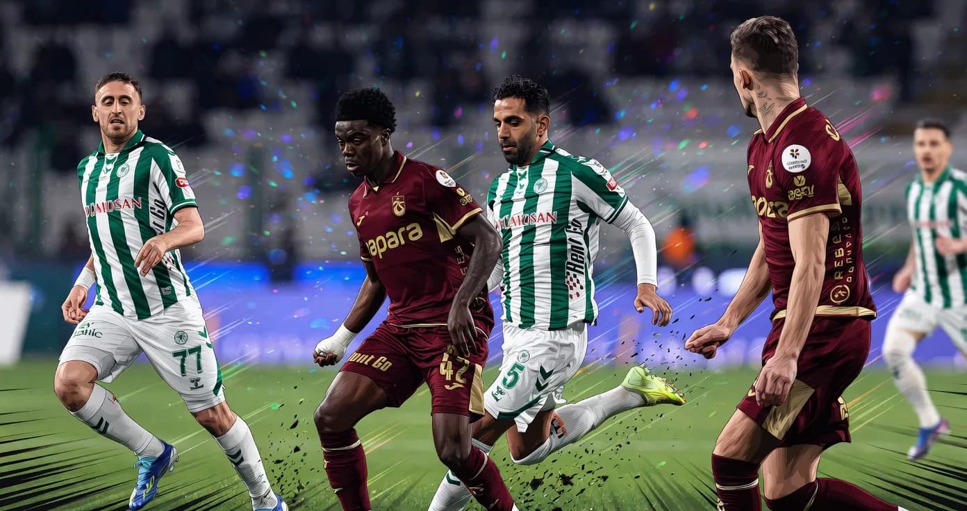 Konyaspor 2-1 Trabzonspor: Berkan Kutlu's Brace and Trabzonspor's First Half Fiasco