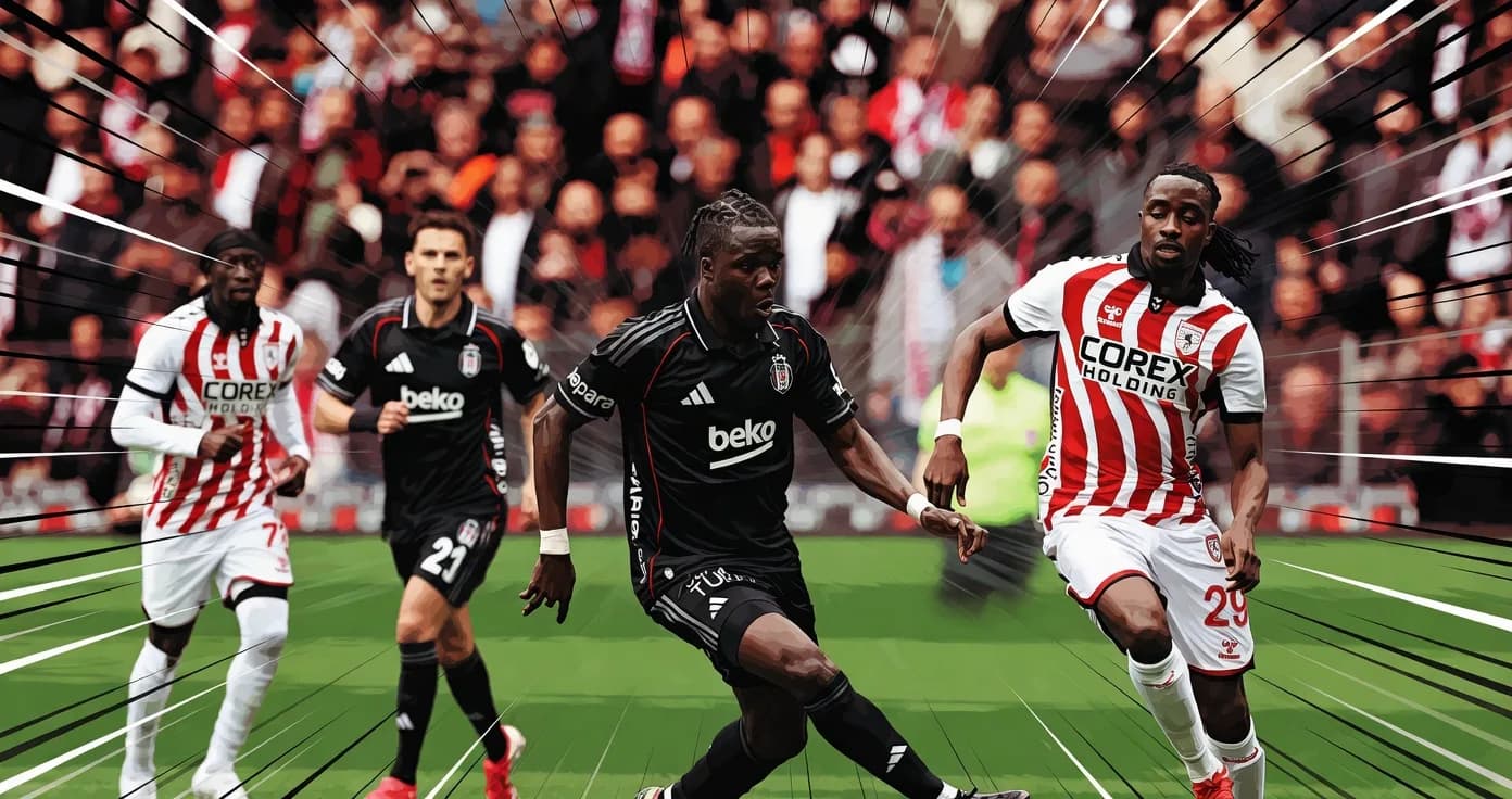 Beşiktaş Deplasmanda Kayıp: Samsunspor İkinci Yarıda Kazandı