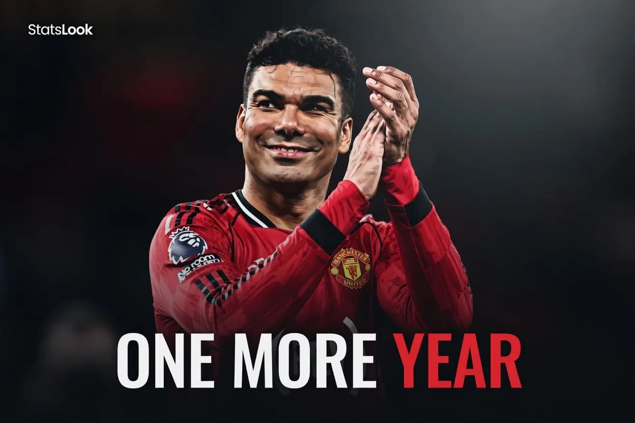 Casemiro's Stunning Performance Against Brentford and the 'One More Year' Chant | StatsLook Analysis
