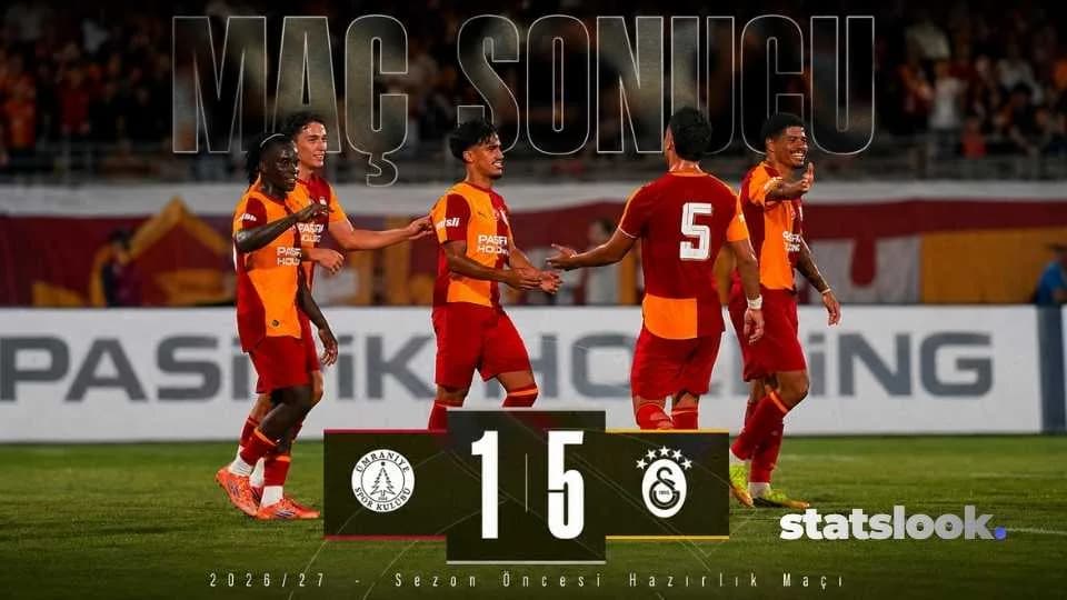 Galatasaray Defeats Ümraniyespor 5-1: A Showcase from Young Talents